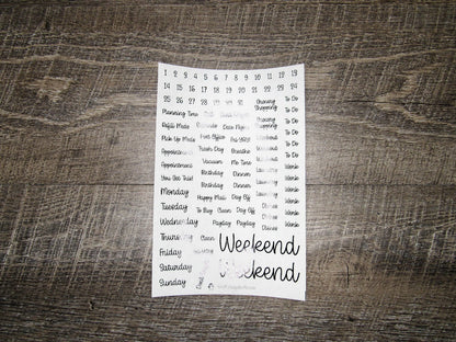 Mixed Script Stickers