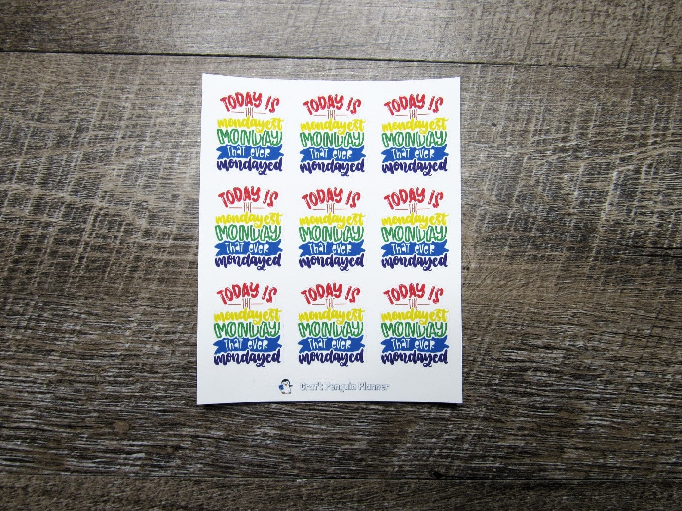 Mondayest Monday Stickers