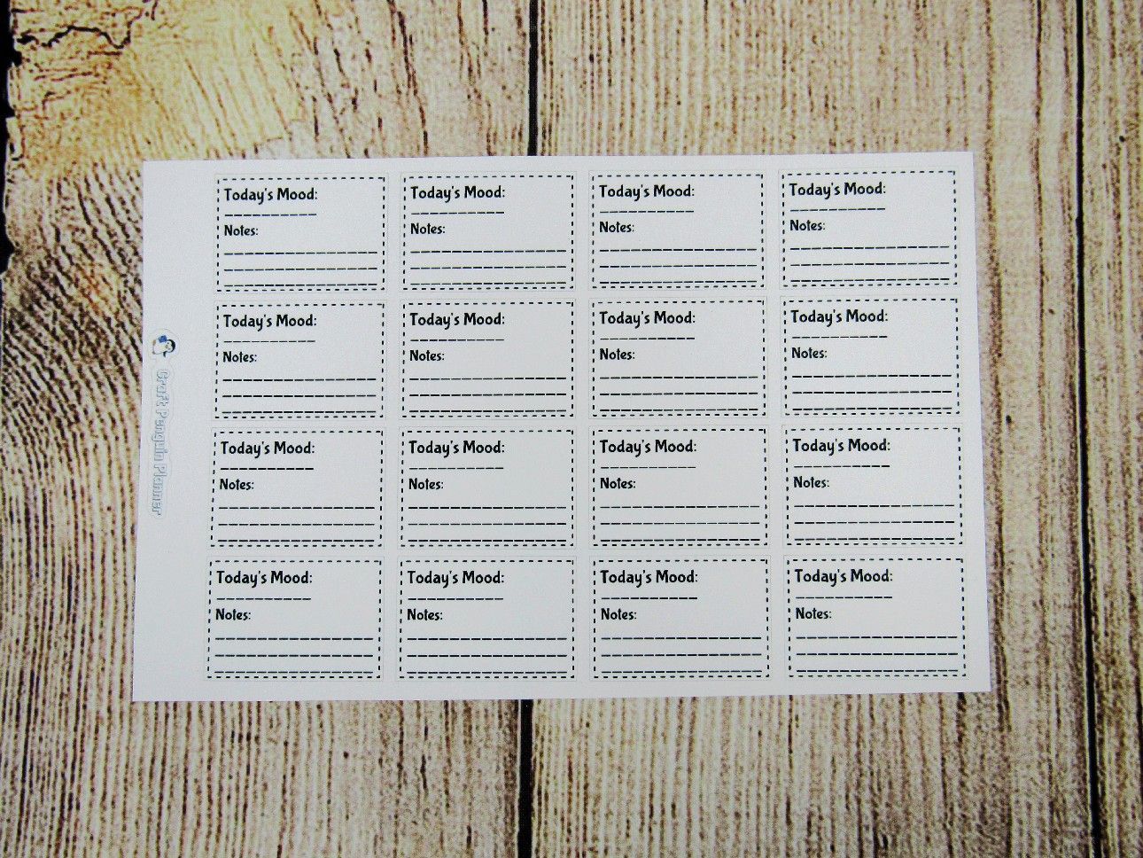 Mood Tracker Box Stickers