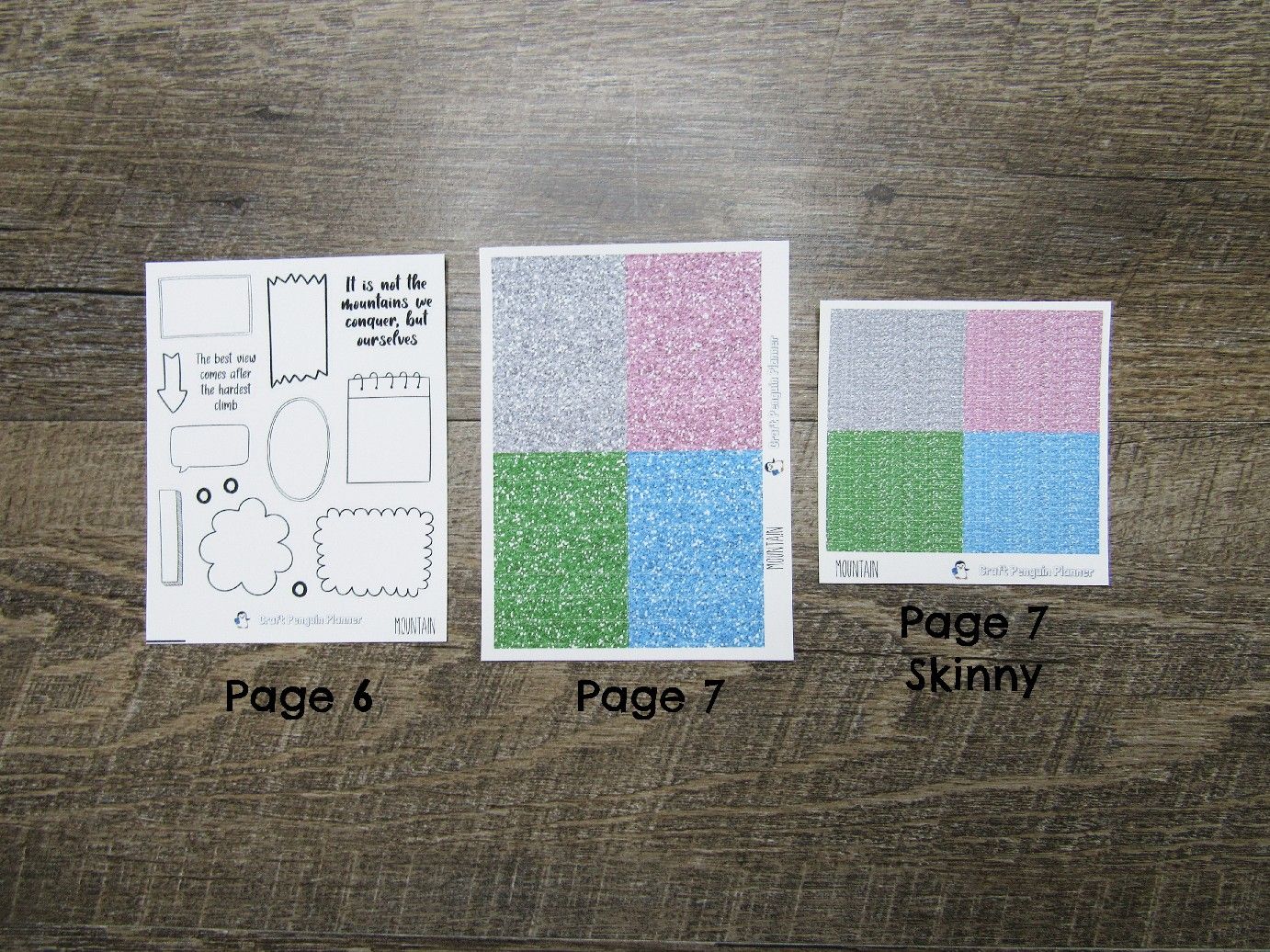 Mountain Weekly, CHOOSE YOUR KIT