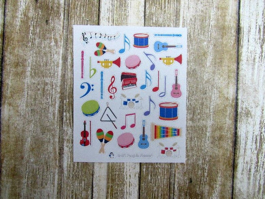 Music Deco Stickers