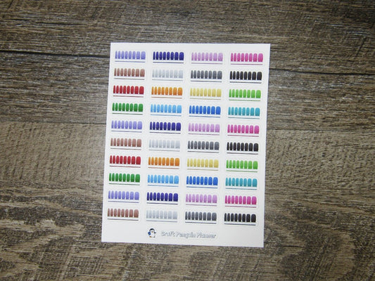 Nail Polish Strip Stickers