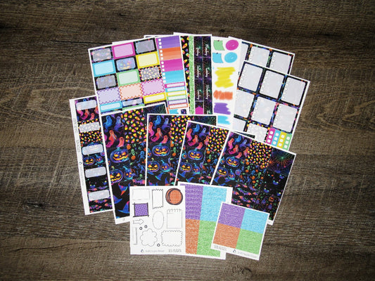 Neon Halloween Weekly, CHOOSE YOUR KIT