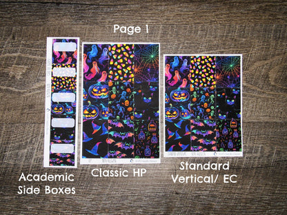 Neon Halloween Weekly, CHOOSE YOUR KIT