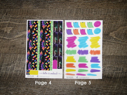 Neon Halloween Weekly, CHOOSE YOUR KIT