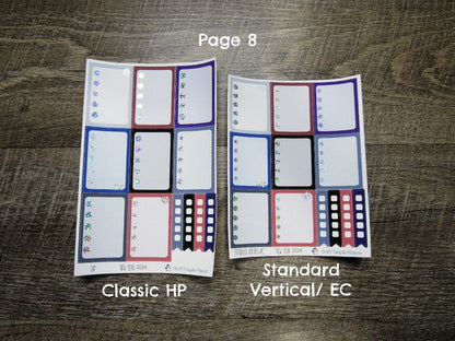 New Year 2026 FOILED Weekly, CHOOSE YOUR KIT