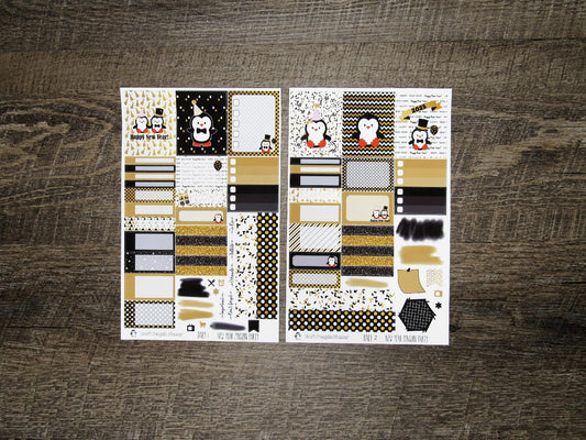 New Year Penguin Party DAILY kit- UPDATED for 2026