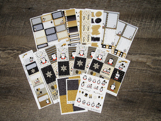 New Year Penguin Party Weekly, CHOOSE YOUR KIT- UPDATED for 2026