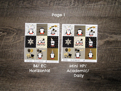 New Year Penguin Party Weekly, CHOOSE YOUR KIT- UPDATED for 2026