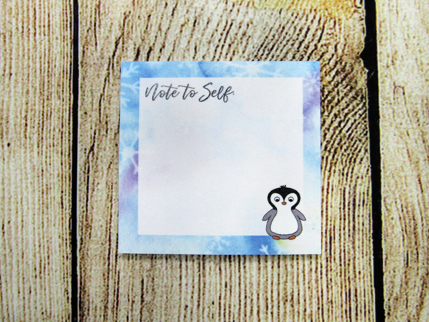 Note to Self Penguin Sticky Notes