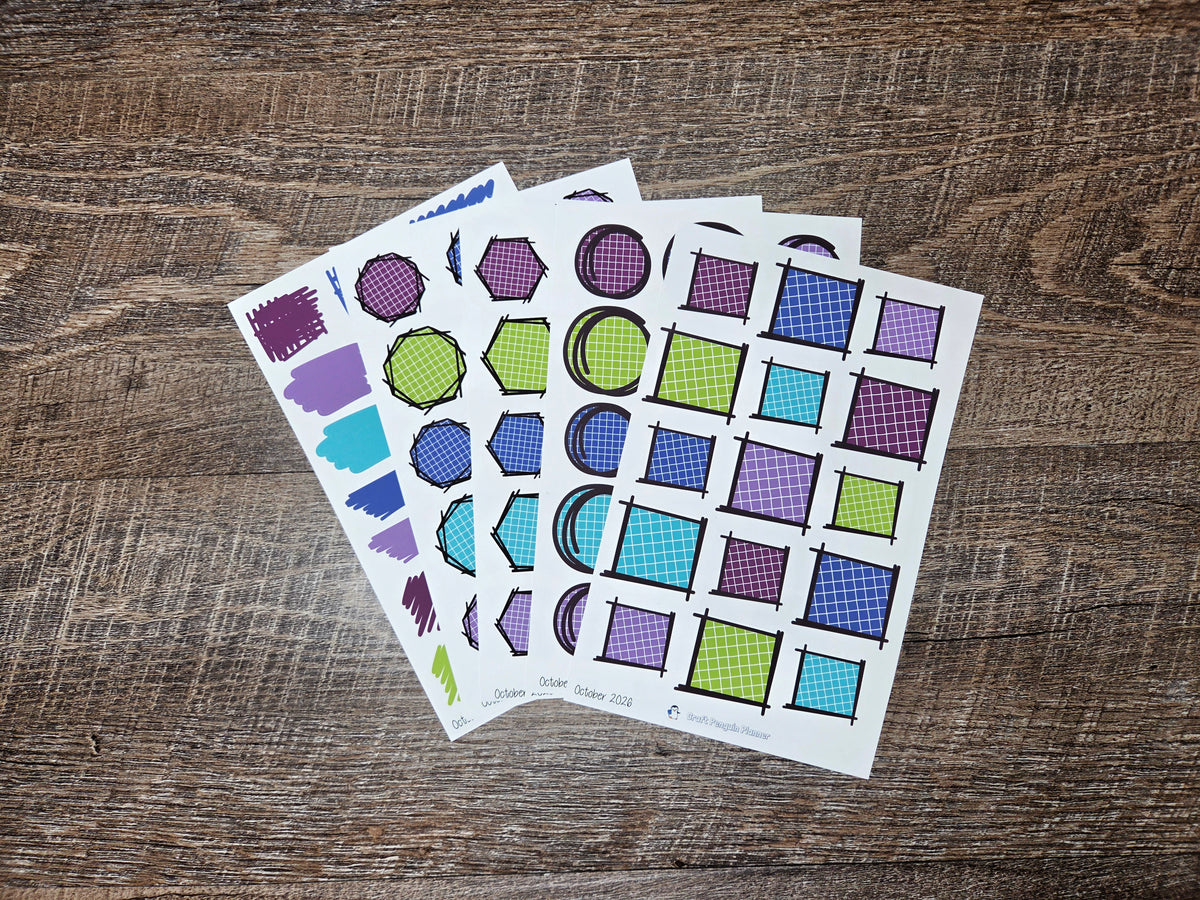 October 2026 Doodle Bundle- NO COUPONS