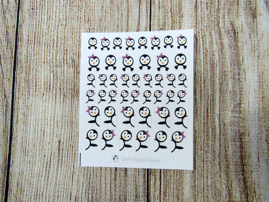 Peeking Waddles & Snowflake