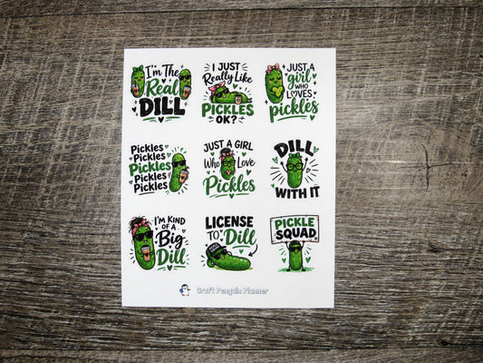 LIMITED EDITION Pickle Quotes