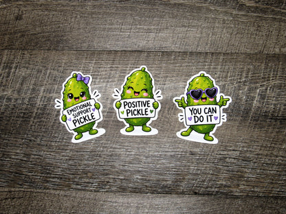 LIMITED EDITION Positive Pickle Sticker Die Cuts