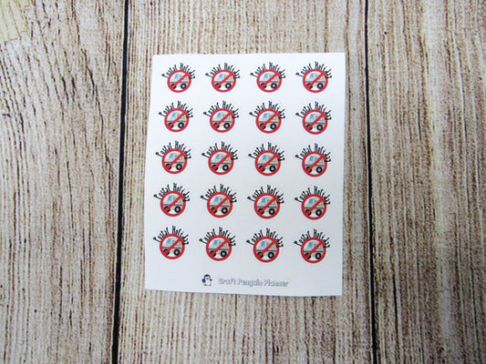 Postal Holiday Sticker