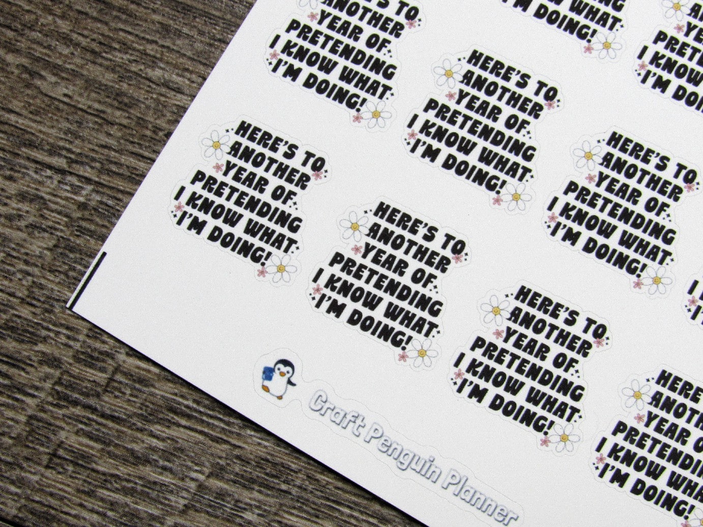 Pretending I know what I'm doing Stickers