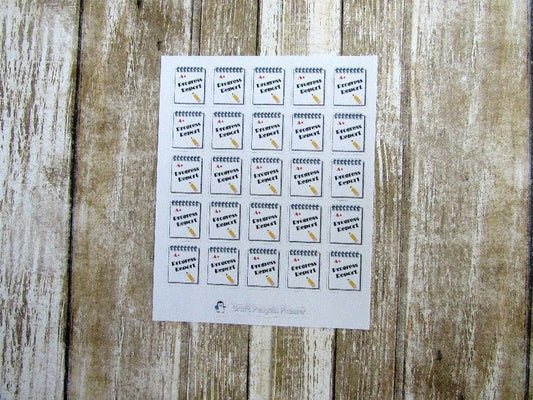 Progress report stickers