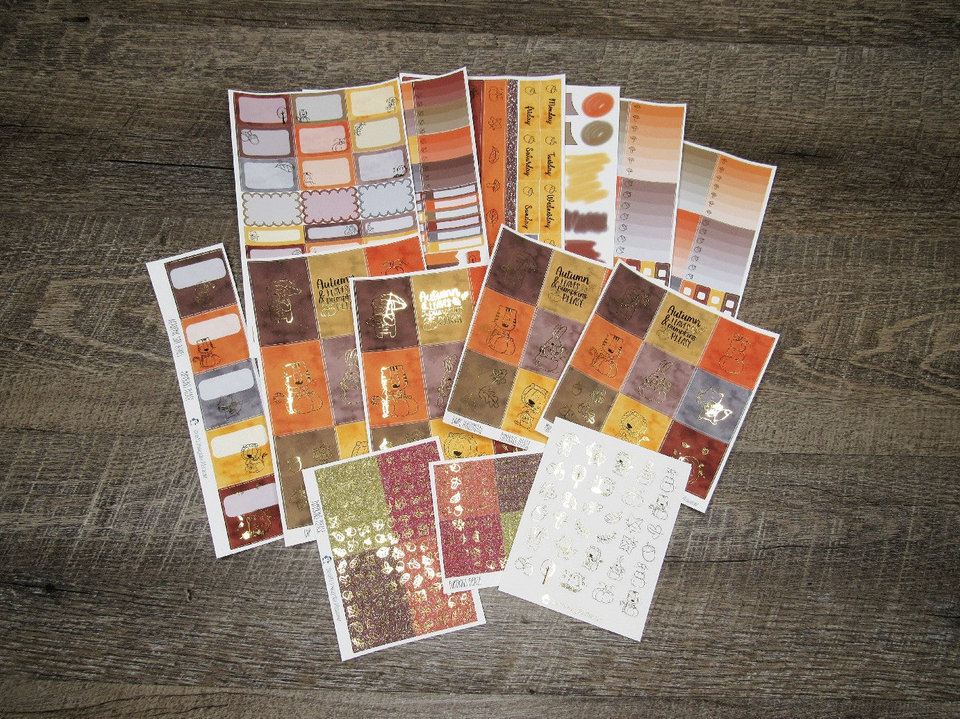 Pumpkins Please FOILED Weekly, CHOOSE YOUR KIT