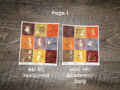 Pumpkins Please FOILED Weekly, CHOOSE YOUR KIT