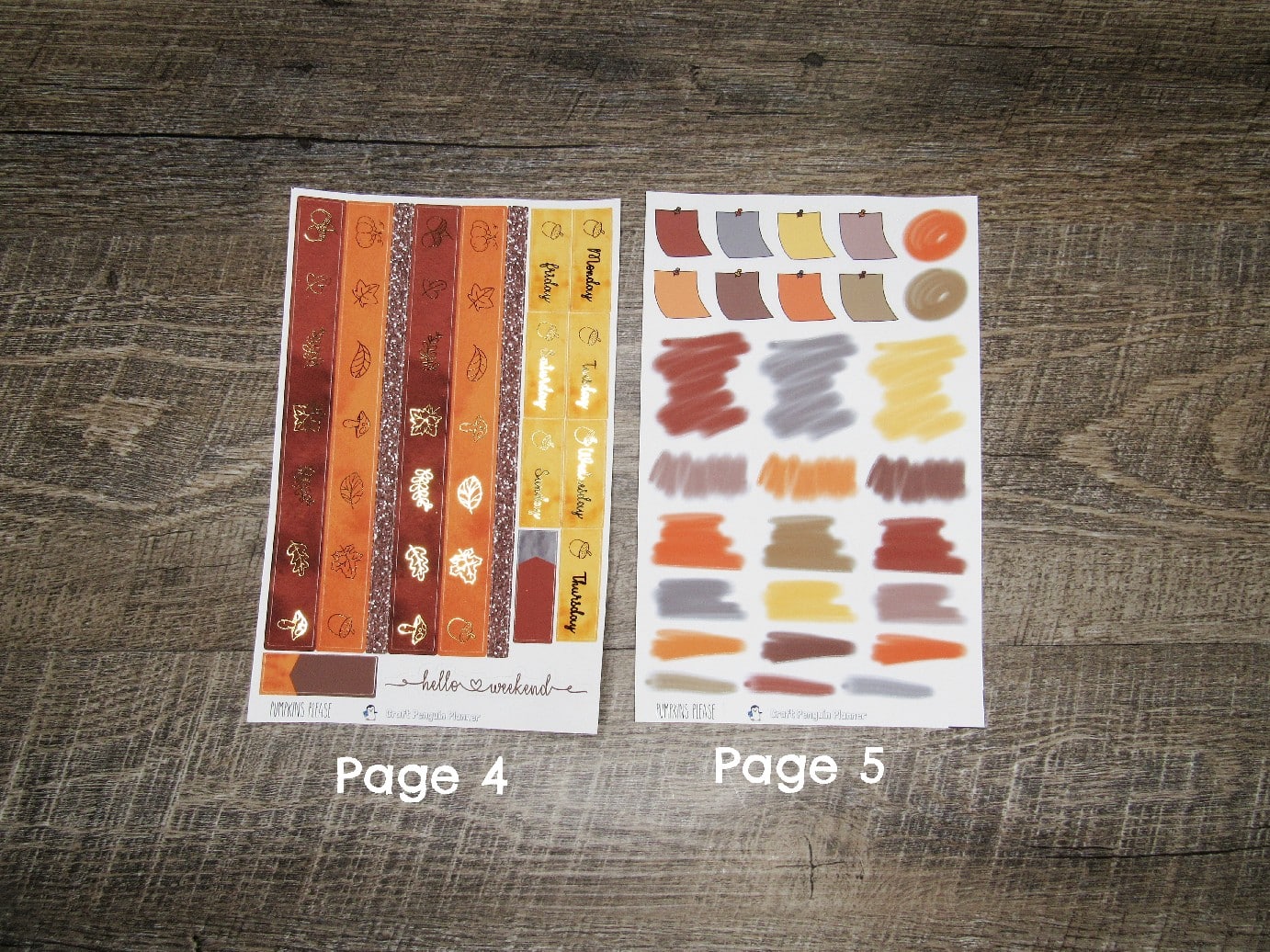 Pumpkins Please FOILED Weekly, CHOOSE YOUR KIT