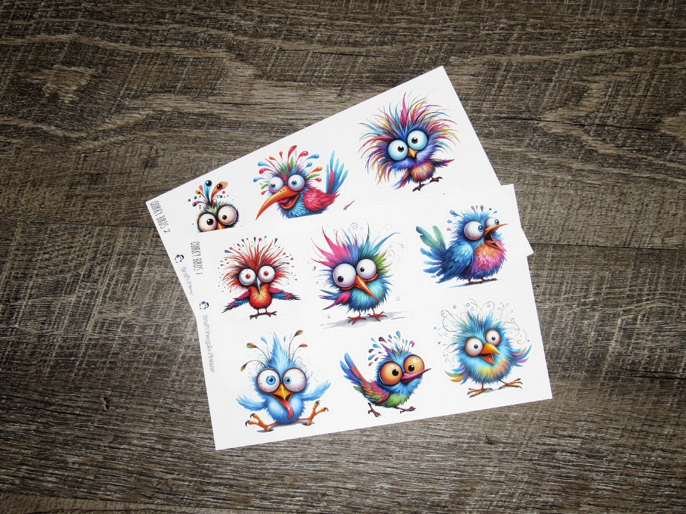 Jumbo deco- Quirky Birds