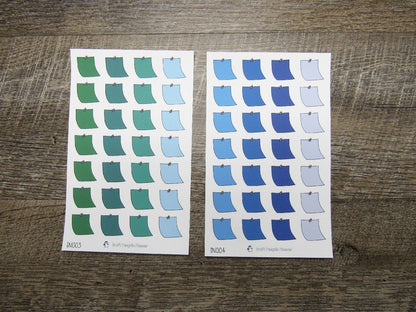 Hand Drawn Sticky Note Stickers- SN001-SN007