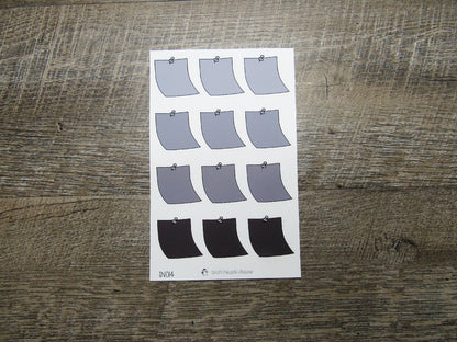 Hand Drawn Sticky Note Stickers- SN008-SN014