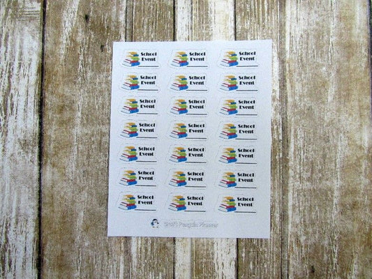 School event stickers