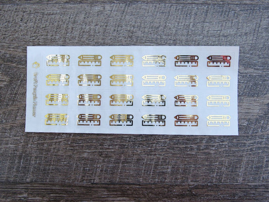 School Washi Overlay