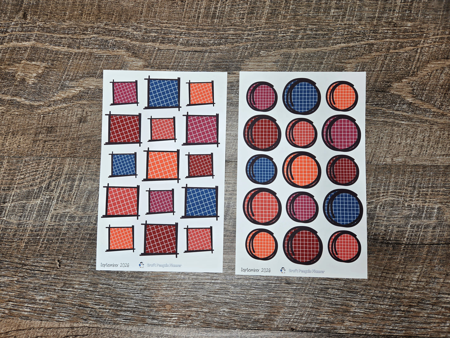 September 2026 Doodle Bundle- NO COUPONS