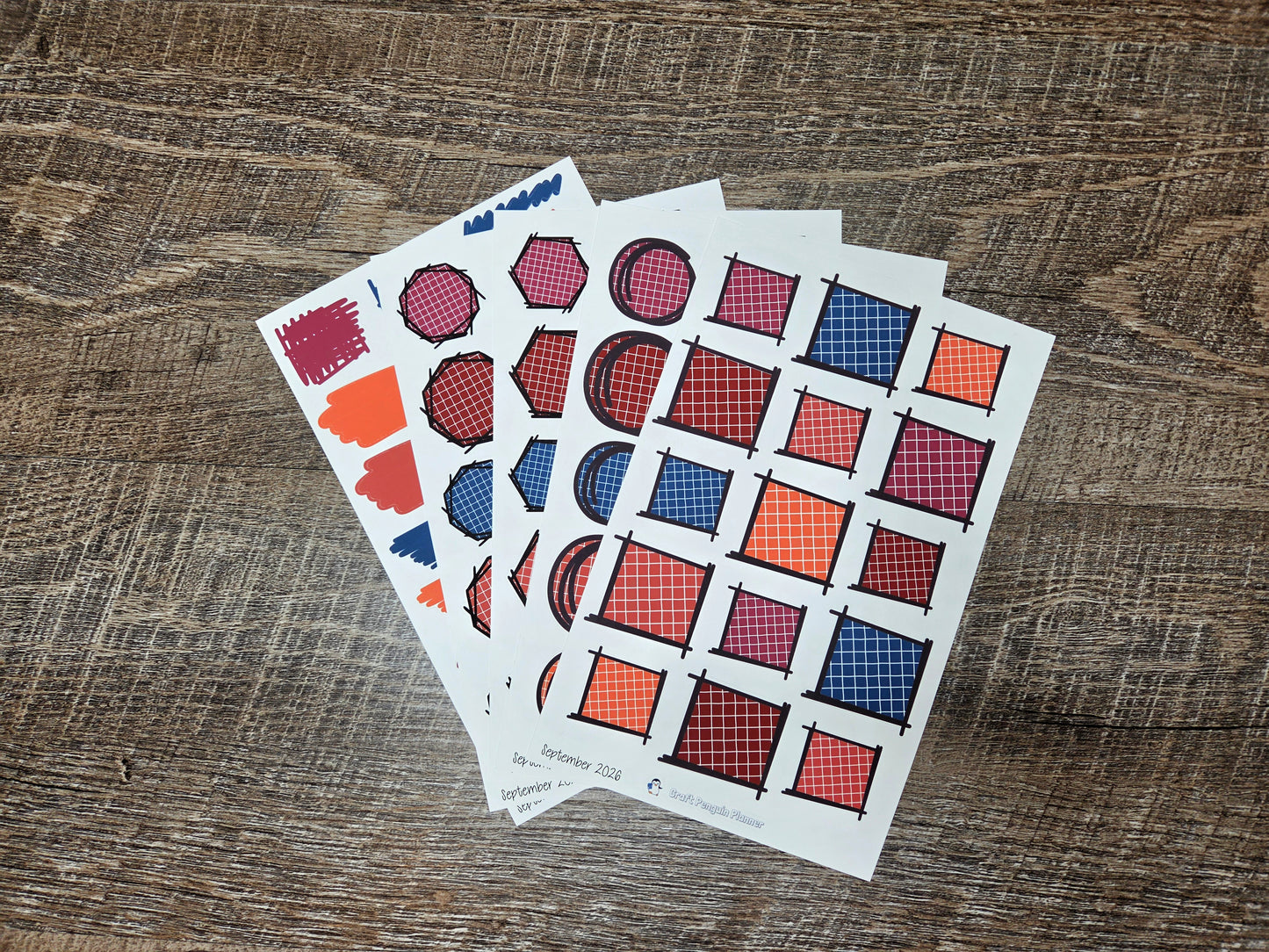 September 2026 Doodle Bundle- NO COUPONS