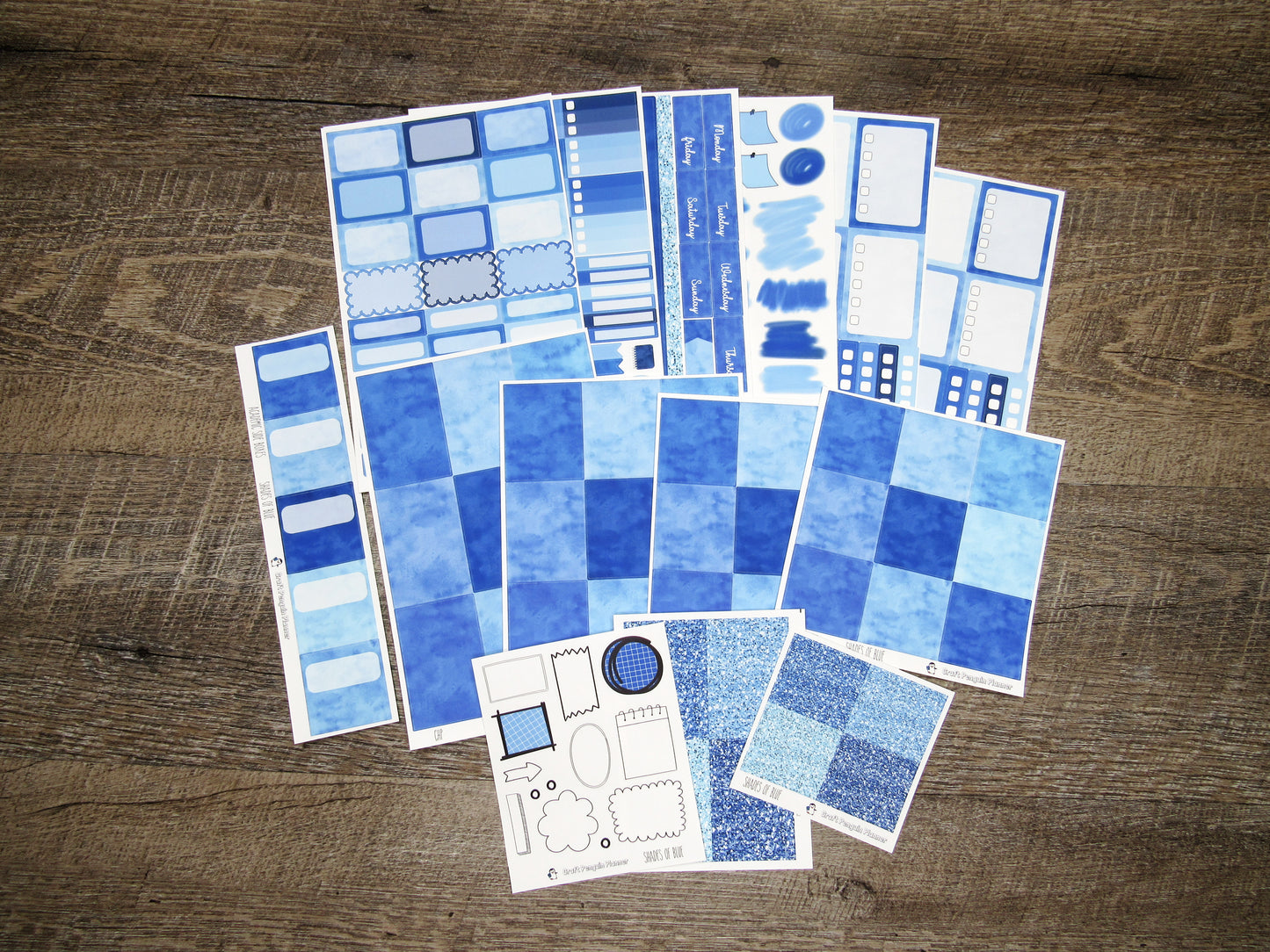 Shades of Blue Weekly, CHOOSE YOUR KIT