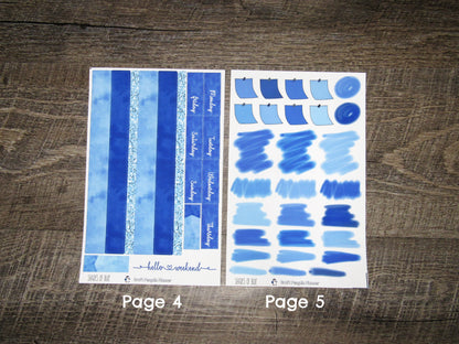 Shades of Blue Weekly, CHOOSE YOUR KIT