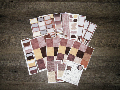 Shades of Brown Weekly, CHOOSE YOUR KIT