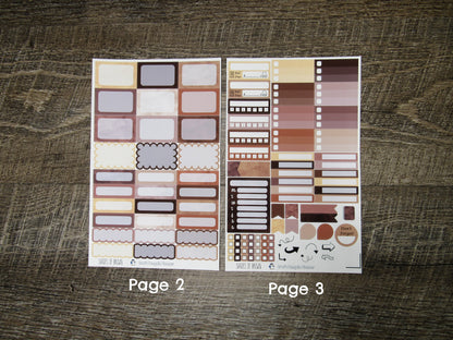 Shades of Brown Weekly, CHOOSE YOUR KIT