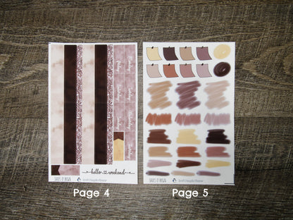 Shades of Brown Weekly, CHOOSE YOUR KIT