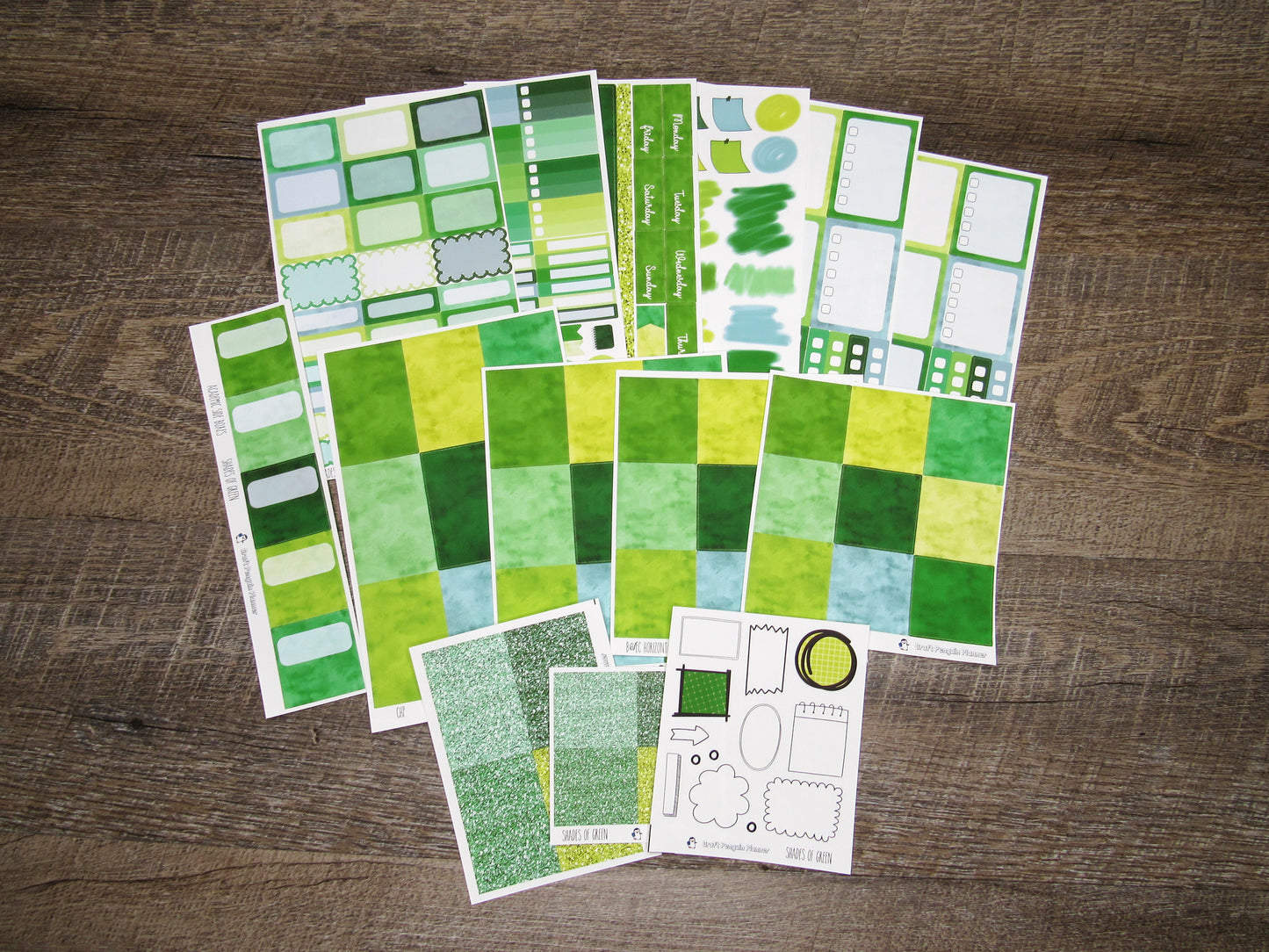 Shades of Green Weekly, CHOOSE YOUR KIT