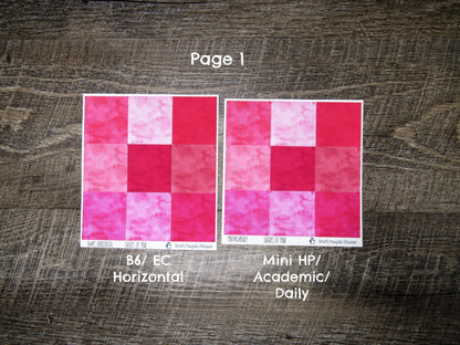 Shades of Pink Weekly, CHOOSE YOUR KIT