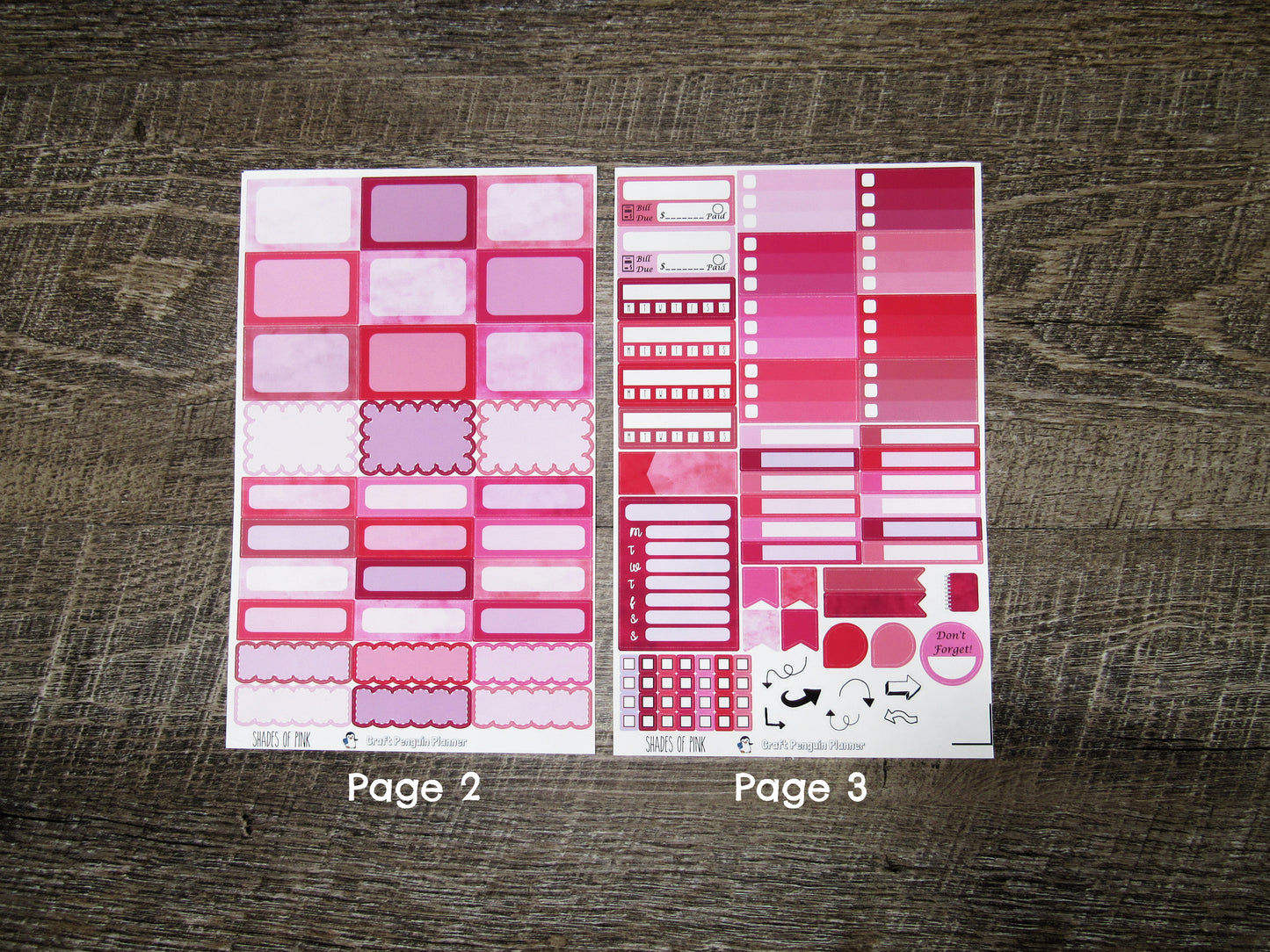 Shades of Pink Weekly, CHOOSE YOUR KIT
