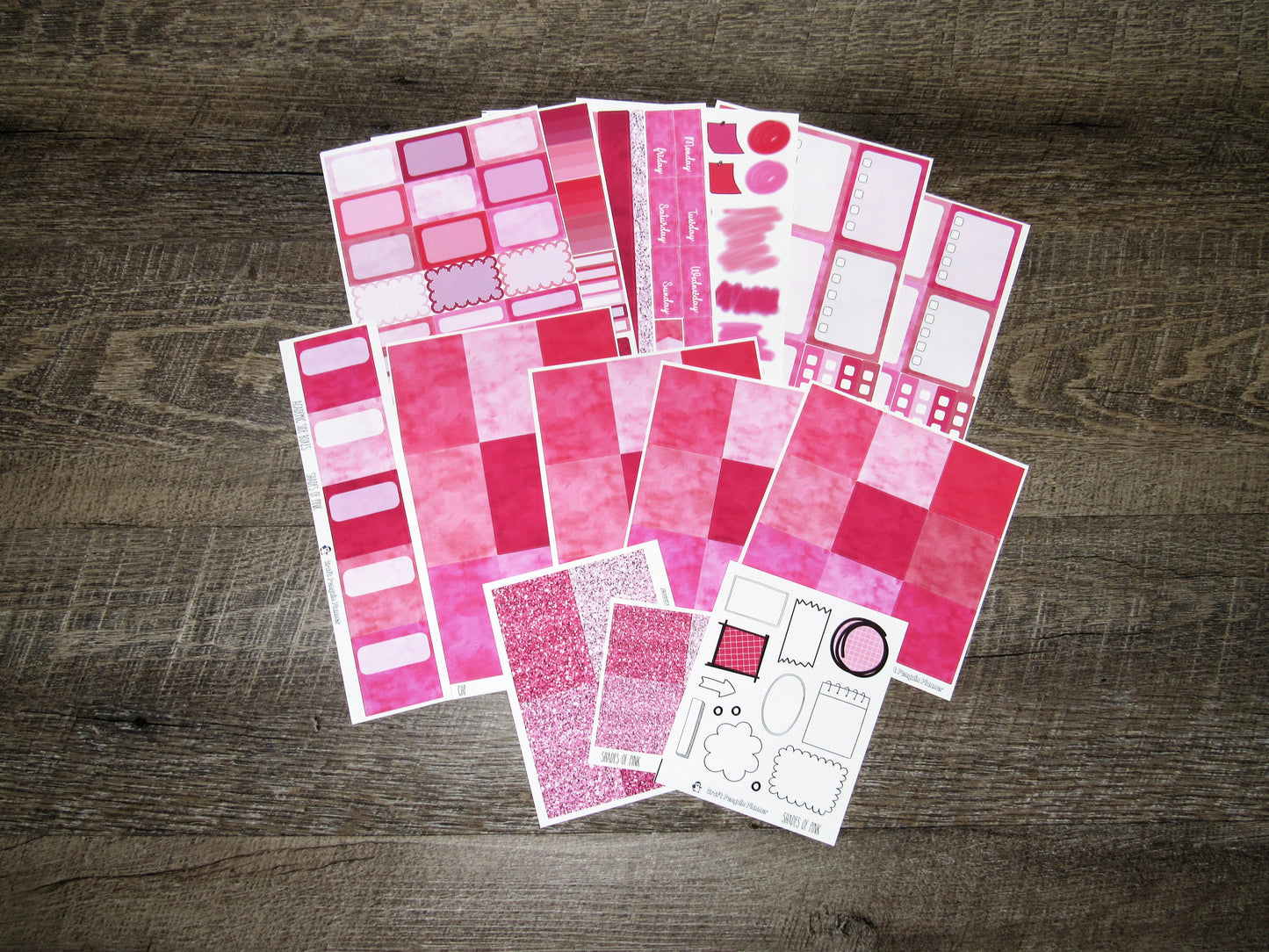 Shades of Pink Weekly, CHOOSE YOUR KIT