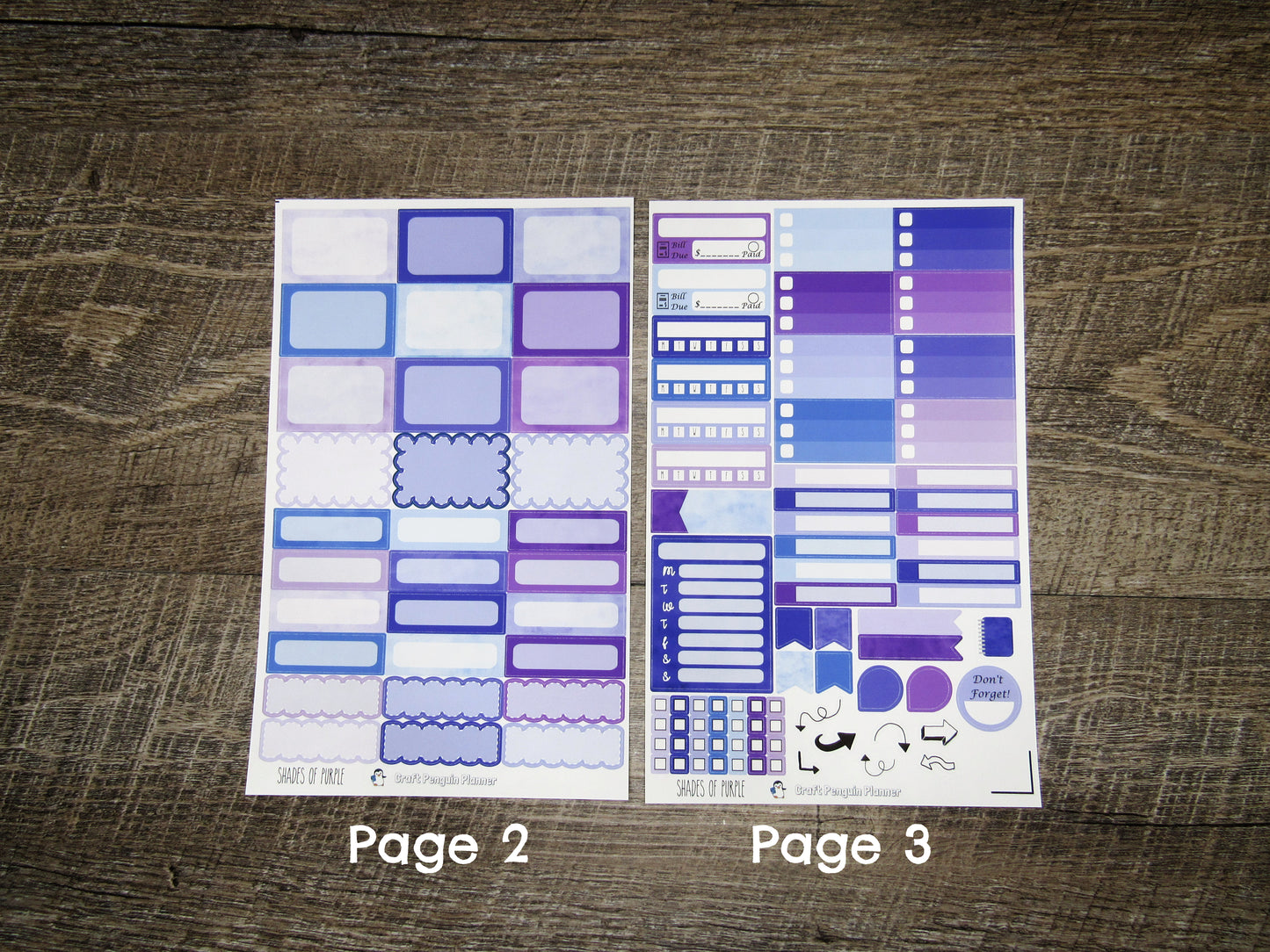 Shades of Purple Weekly, CHOOSE YOUR KIT