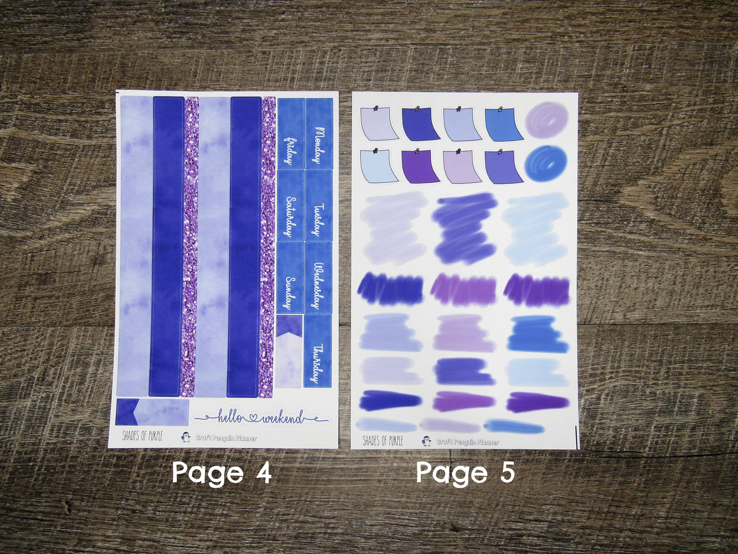 Shades of Purple Weekly, CHOOSE YOUR KIT