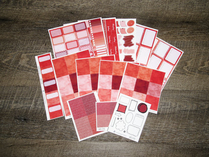 Shades of Red Weekly, CHOOSE YOUR KIT