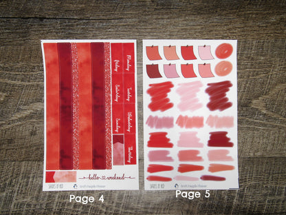 Shades of Red Weekly, CHOOSE YOUR KIT