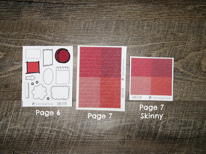Shades of Red Weekly, CHOOSE YOUR KIT
