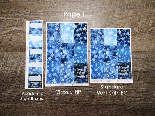 Snowflake Weekly, CHOOSE YOUR KIT