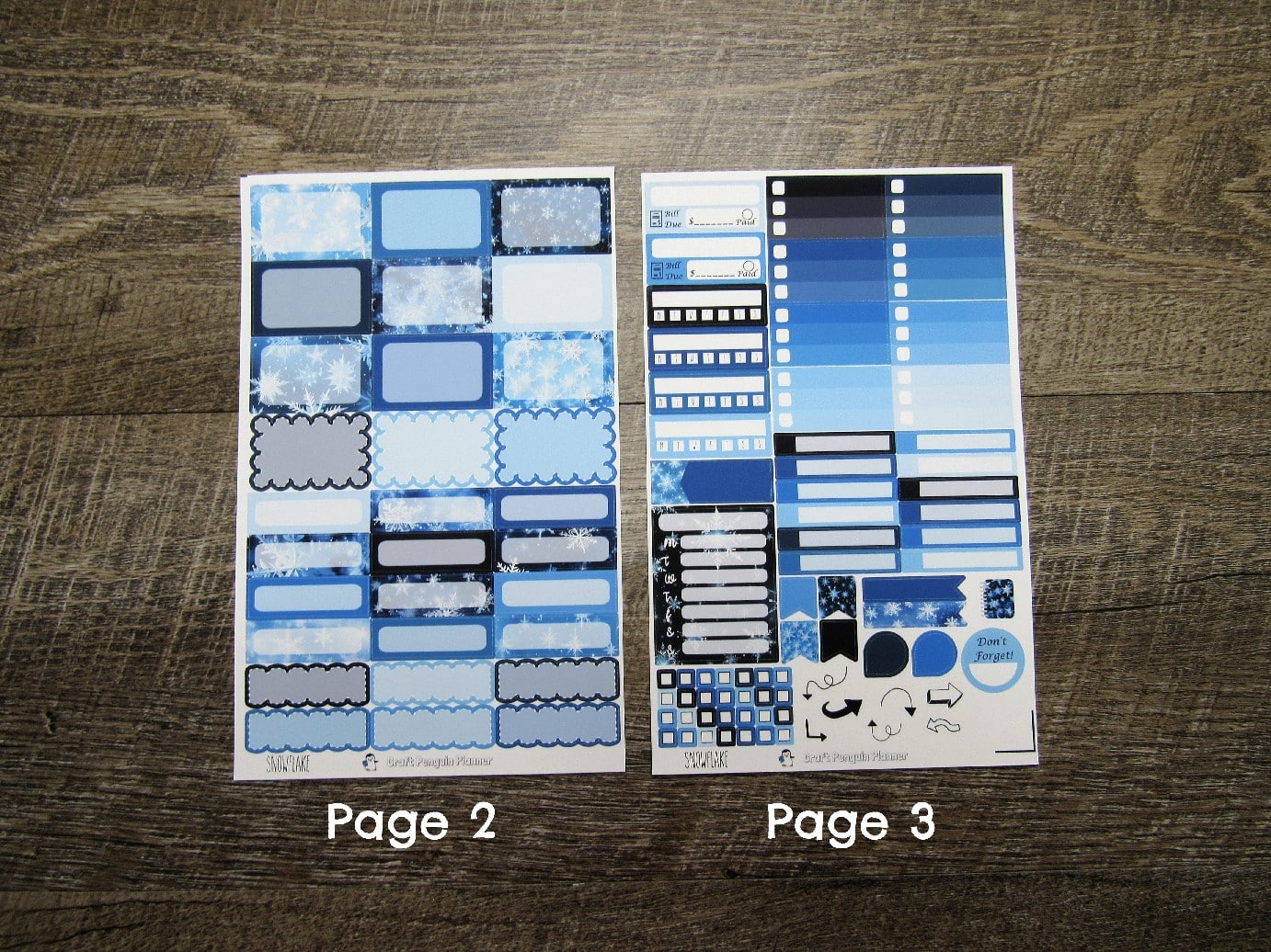 Snowflake Weekly, CHOOSE YOUR KIT