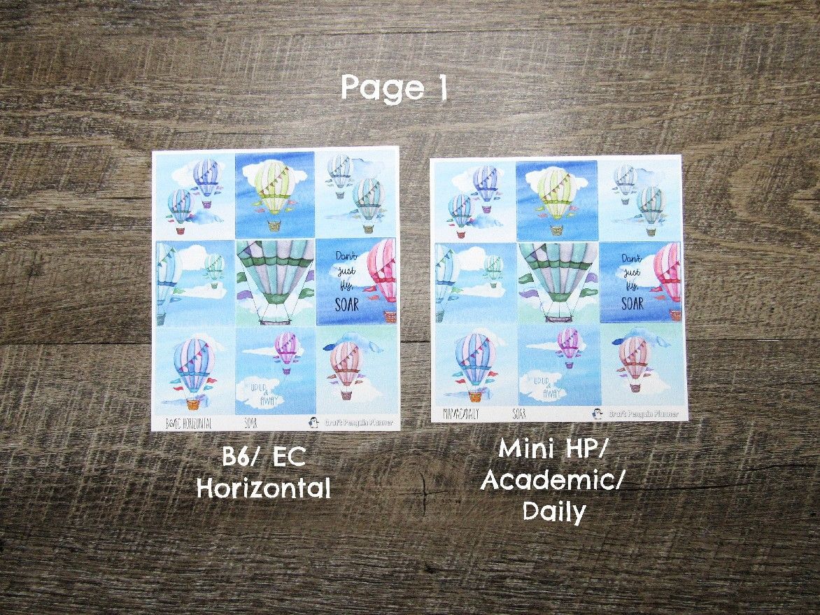 Soar Weekly, CHOOSE YOUR KIT