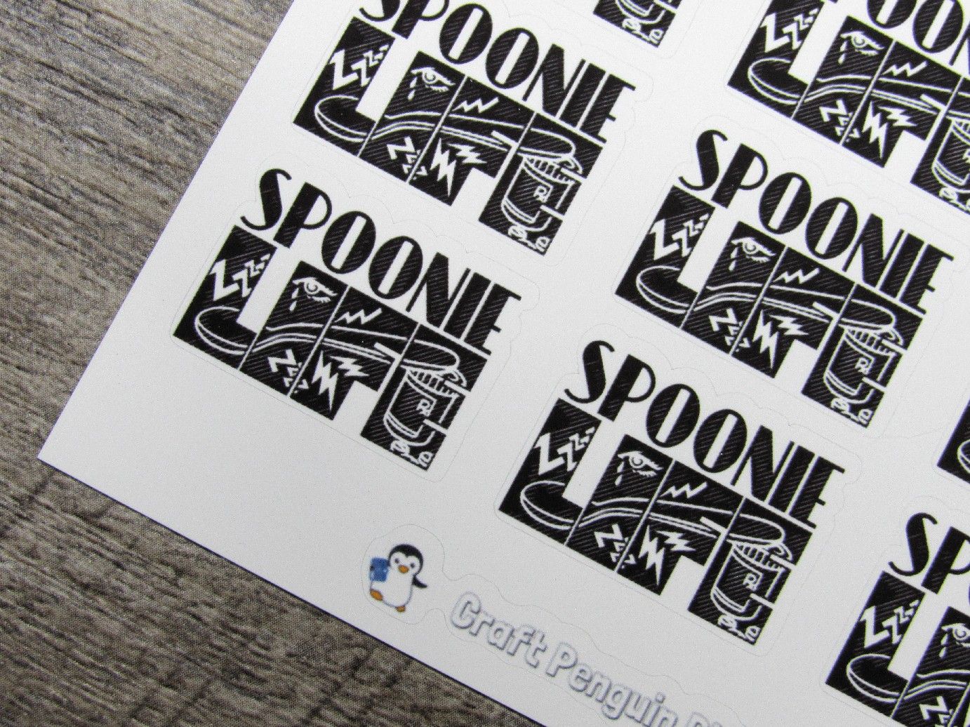 Spoonie Life Sticker