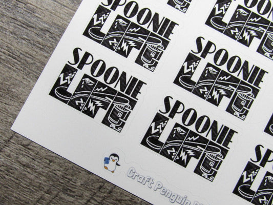 Spoonie Life Sticker
